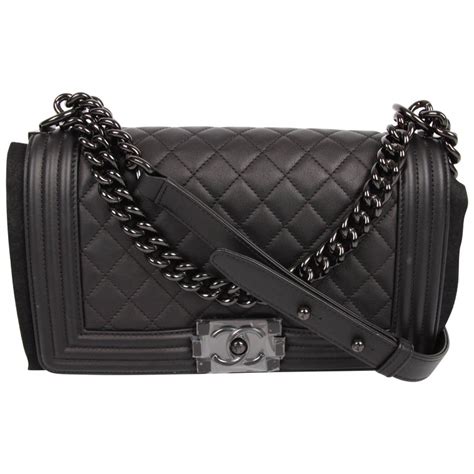 chanel boy so black price|Chanel so black mini.